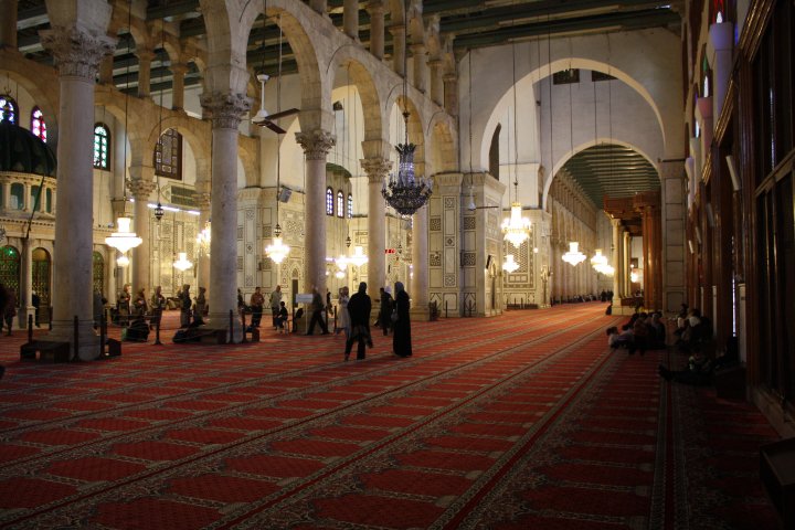 inside mosque