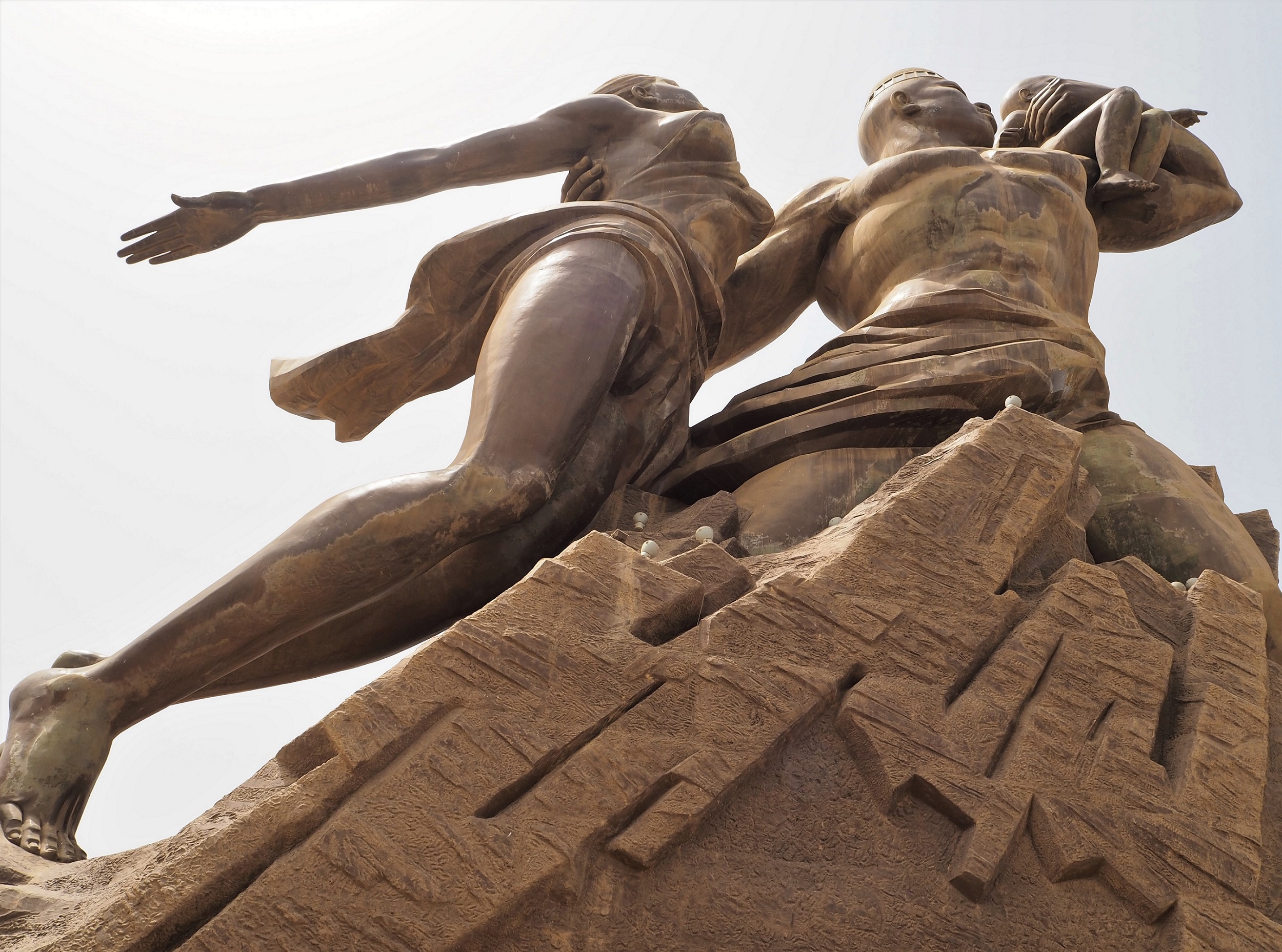 The African Renaissance Monument - Collines des Mamelles, outside Dakar, Senegal